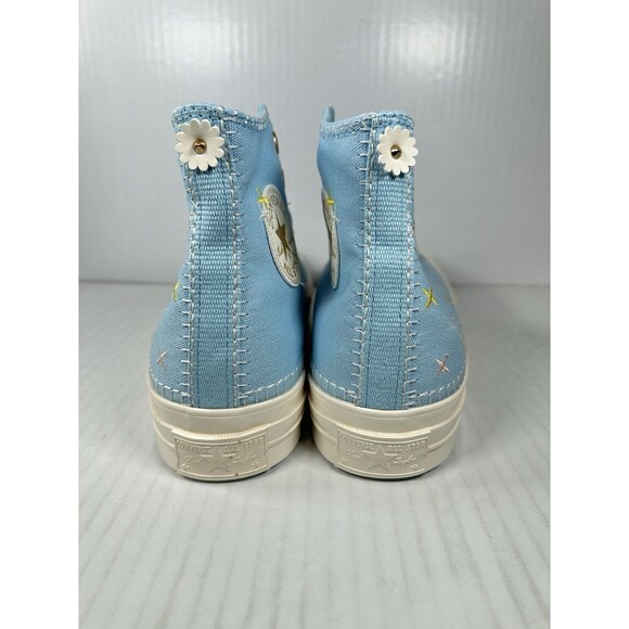 Size 8.5 Mens Converse Chuck 70 HI True Sky Blue Shoes Sneaker A09838C NEW - Picture 6 of 9